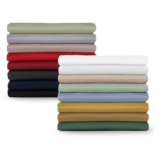 Blumtal Drap Plat 1 Personne 160x275 pour Lit 90x190/200 en Microfibre Doux - Drap 160x275 cm sans Elastique - Drap Plat 160x275 Facile à Entretenir - Draps 160x275 cm - Doux Drap Plat Blanc