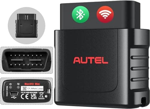 Autel MaxiVCI VCI Mini Interface Diagnostic sans Fil, 2025 Dongle sans Fil pour Véhicule, Fonctionne avec Scanner Autel MaxiCOM MK808BT Pro MP808BT Pro MK808S-TS MX808S-TS MP808S-TS MK808TS MP808TS
