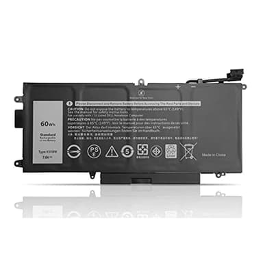 K5XWW N18GG 6CYH6 71TG4 Remplacement de la Batterie pour Ordinateur Portable Dell Latitude 5289 E5289 7389 7390 2-en-1 P29S001 P29S002 L3180 Latitude 12 5000 5289 P29S001 Ultrabook 2-en-1(7.6V 60Wh)