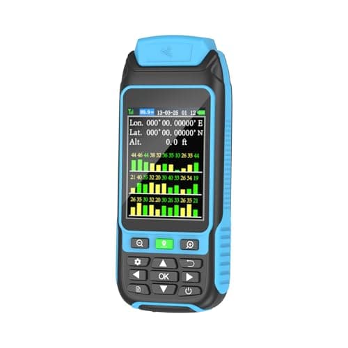 GPS Portable pour Mesurer la Superficie+ Distance + Pente, Positionnement Longitude et Latitude en Temps Réel，Support pour l'exportation de données vers Un PC，16 * 7.3 * 2.5 cm，436 g, Piles Incluses