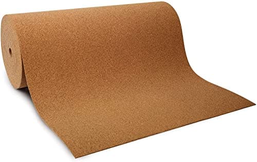KARAT Rouleau de liège - Isolant naturel - Polyvalent - Isolation acoustique et thermique - Disponible en différentes épaisseurs et longueurs (5 mm, 100 x 100 cm)