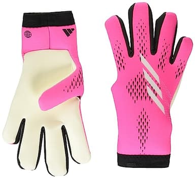adidas Gants de gardien de but d'entra nement unisexe pour adulte, Team Shock Rose/blanc/noir, 12