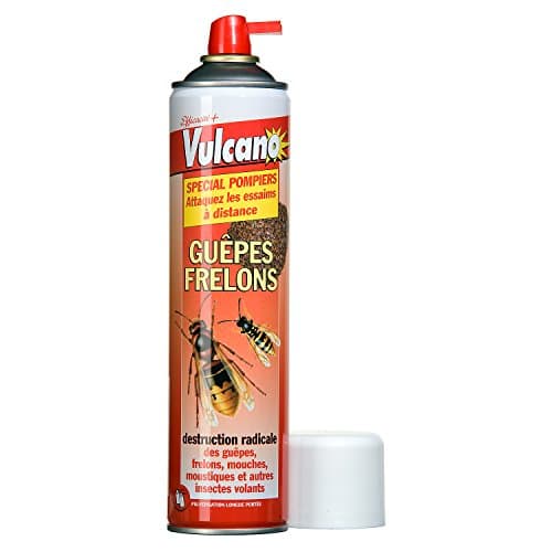 VULCANO PRODUIT INSECTICIDE ANTI GUEPE FRELON SPECIAL POMPIER