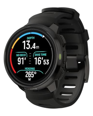 SUUNTO Ocean Ordinateur de Plongée Montre de Sport, Écran AMOLED, 10ATM/7 Bar, GPS GNSS Bi-Bande Carte Hors Ligne, 95+ Sports, Tracker d'Activités, Cardiofréquencemètre, 60H d'Autonomie en Mode Dive