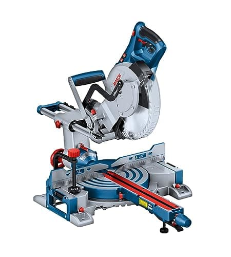 Bosch Professional scie à onglets radiale mobile GCM 305-254 D (capacité de coupe 90 x 305 mm, avec 1 lame de scie circulaire, 2 supports de pièce, sac à poussière, serre-joint)