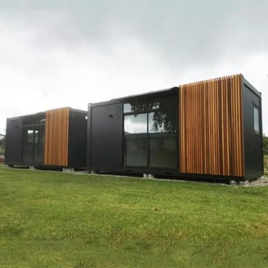Maisons préfabriquées à faible teneur en carbone : maisons de conteneurs amovibles à assemblage rapide et économes en énergie