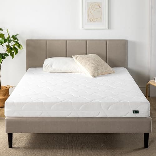 ZINUS Matelas en mousse confort suprême, Matelas composé de 7 zones qui s’adaptent au corps, 160 x 200 cm, Épaisseur 16 cm, Matelas avec housse lavable jusqu'à 40 °C, Certifié OEKO-TEX
