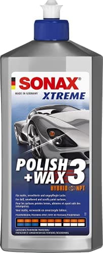 SONAX Xtreme Polish+Wax 3 (500 ML) pour Les Surfaces peintes ternes, abîmées et ayant Subi des intempéries | Réf: 02022000-810