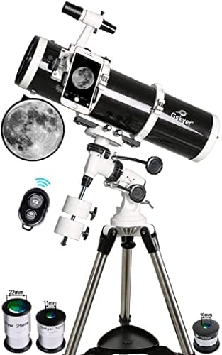 Gskyer 130EQ Astromaster - Télescope d’astronomie professionnel à réflexion