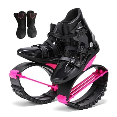 CYHTYM Jump Shoes Chaussures rebondissantes pour Adultes et Adolescents, entraînement Physique, Chaussures de Lune, Chaussettes intérieures Amovibles(M)