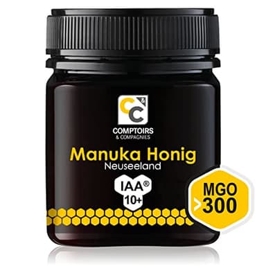 COMPTOIRS ET COMPAGNIES - Miel de Manuka Actif - IAA10+ (MGO263+) - Origine Nouvelle Zélande - 250g