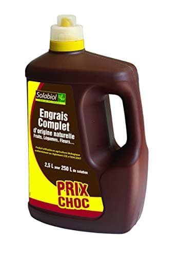 SOLABIOL Engrais Liquide Complet - 2,5L - Facile à Doser SOLICOMP25