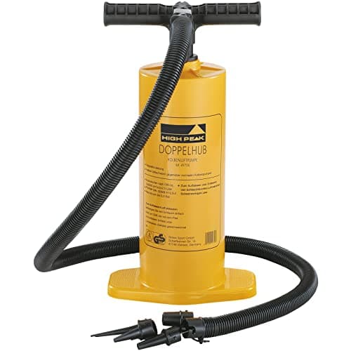 High Peak Pompe double-action Jaune 20,5 x 13,4 x 39,7 cm