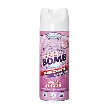 HygienFresh Bomb Fresh Formule avec alcool – Déodorant spray désinfectant professionnel tissus environnementaux voiture tiroirs chaussures armoire hôtel salle accessoires buanderie – 400 ml