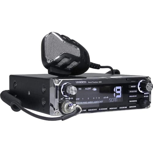 Uniden Beartracker 885 Radio CB hybride complète + TrunkTracking numérique Police / Pompiers / Ambulance / Scanner DOT avec notifications du système d'alerte BearTracker, 40 canaux CB,