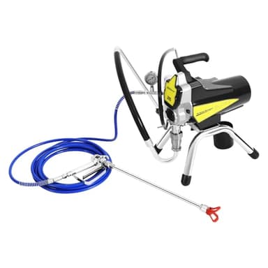 Airless Pulvérisateur de peinture 1800 W 3300 PSI Airless avec pistolet pulvérisateur, barre d'extension et buse Système de pulvérisation de peinture murale, pour murs, meubles, portes