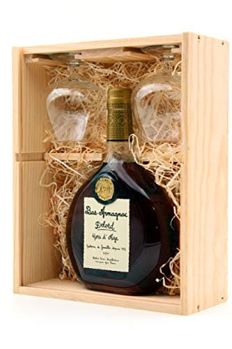 Bas Armagnac Hors d âge + 2 verres Delord - 70cl