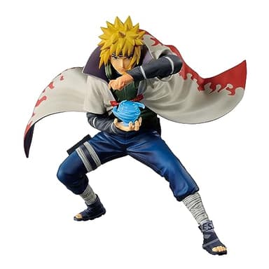 BANPRESTO BP88614P Figurine d'action Minato Namikaze, Naruto Shippuden, Colisée, 12 cm, Multicolore