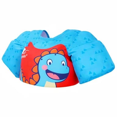 Gogokids Gilet de Natation pour Enfants avec flotteurs pour Les Bras, Veste de Natation pour Tout-Petit de Style Gilet Mise à Jour, Veste de flottaison pour la Natation pour 2-6 ans/9-23kg