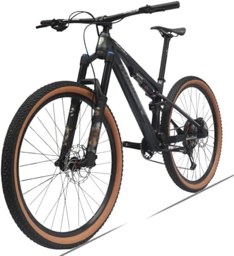 Kcolic VTT Descente Double Suspension 29 Pouces 12 Vitesses Et VTT Tout Terrain en Fibre Carbone A,29inch