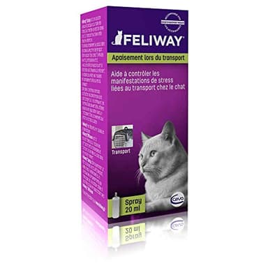 Feliway : Apaisant Chat Spray Voyage : 20ml