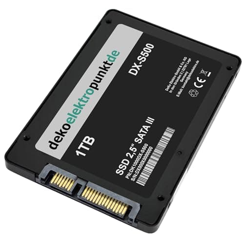 dekoelektropunktde 1 to Disque Dur SSD Convient pour Acer Nitro 5 AN515-54, Remplacement Alternatif