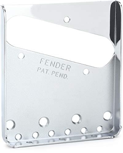 Fender American Vintage 3-Saddle Telecaster® Bridge Plate, Chrome