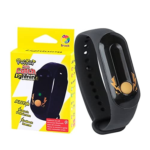 Brook Pocket Auto Catch Lightn-ing - Simple et Facile à Utiliser Grâce Aux Lumières LED Lightn-ing, Rotation Automatique et Capture de Monstres de Ooche,Objets de Collection, Accessoire de Bracelet
