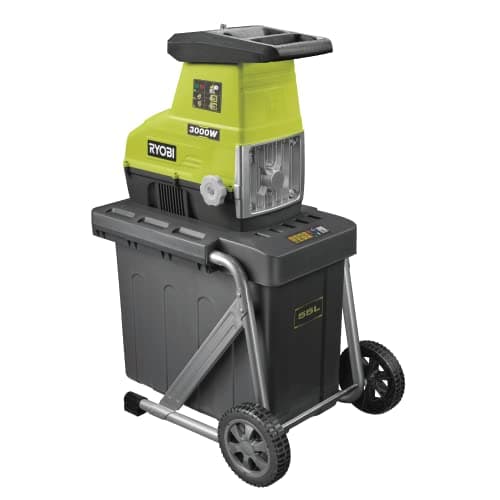 Ryobi - Broyeur de végétaux électrique 3000 W - Silencieux - RSH3045U