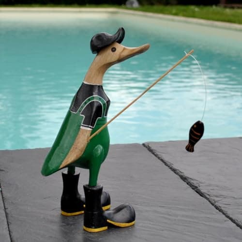 DecorZen Canard pêcheur