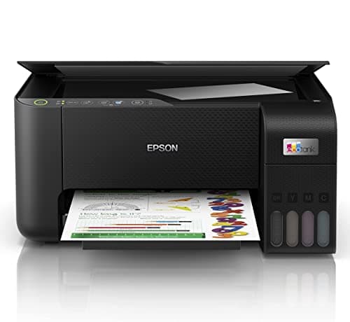T Epson EcoTank ET-2810 3in1 Couleur Multifunktionsdrucker Tintenstrahl A4 WiFi Noir