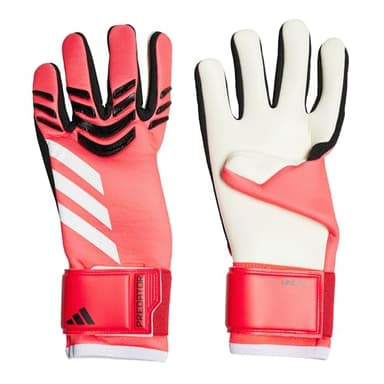 adidas Unisex Gants de gardien de but Predator League, Lucid Red/Black/White, 9 1/2