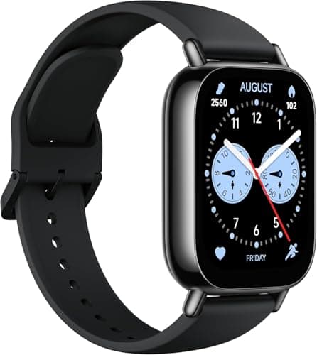 Xiaomi Redmi Watch 5 Lite Smartwatch - Écran AMOLED 1,96", GPS intégré, 18 Jours d'Autonomie, plus de 150 séances d'entraînement, résistance à la baignade 5ATM, appels Bluetooth, Garantie 2 Ans (Noir)