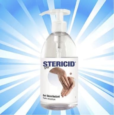 Gel hydro alcoolique recommandé dans la lutte contre les infections nosocomiales 500 ml
