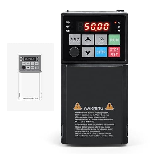 DeWin Onduleur VFD 380V.1.5 KW 380V Entrée triphasée, Sortie triphasée