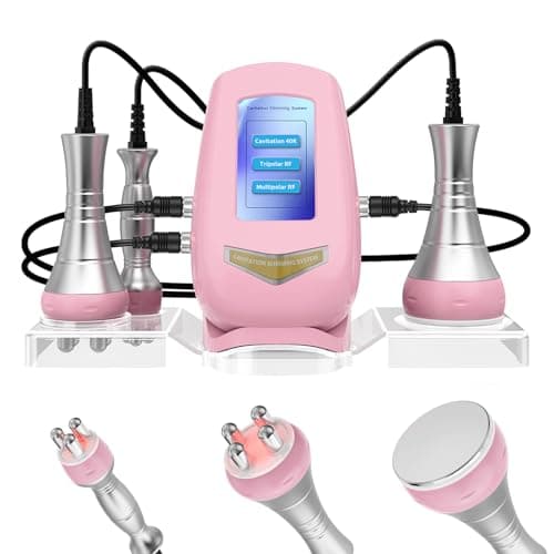 40K Amincissant machines et appareil anti cellulite, 3 En 1 Lipocavitation Radiofréquence Visage et Corps Entier appareil minceur Amincissants et Raffermissants