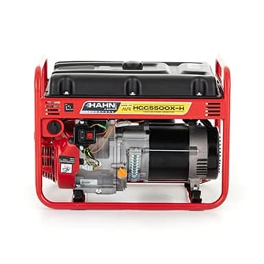 Générateur à essence 5,5 kW / 5500 W – Générateur silencieux avec technologie AVR, réservoir 230 V et 18 l – Groupe électrogène pour chantiers, agriculture, maison et événements