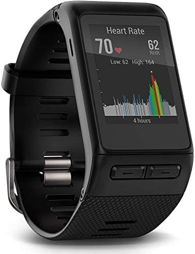 Garmin Vívoactive HR - Montre Multisports Cardio Poignet - Taille Regular - Noir