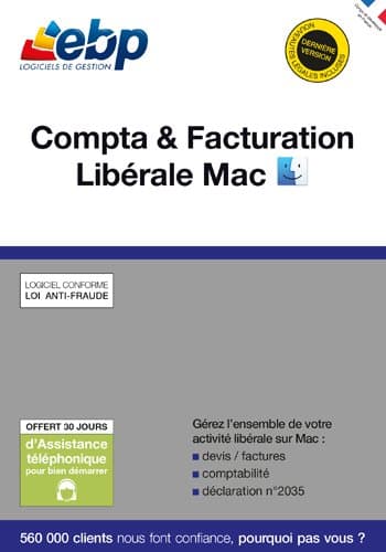 EBP Compta & Facturation Libérale MAC - 2018 [Mac Download]