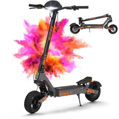 Kukirin Trottinette Electrique Adulte,Moteur 800W,Batterie 48V 15.6Ah,Autonomie 60KM,Double Suspension,Double Frein,Double Amortisseurs,10'' Pneus,Charge Max 120KG,G2