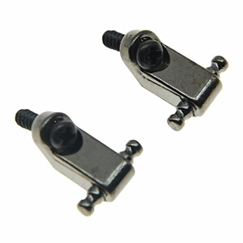 Dopro Lot de 2 arbres de cordes de guitare pour Fender American Strat Telecaster Noir