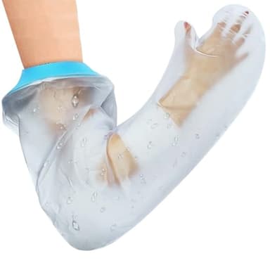 Naapesi Protection Platre Étanche pour Bras Adulte, Manchons de Bras Étanches, Protections pour Plâtre Imperméable, Protection Bras Douche Adulte, Protection Platre Douche, Protege Platre Bras Adulte