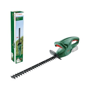 Bosch Akku-Heckenschere EasyHedgeCut 18V-44-11 12.0 (1x 2,0-Ah-Akku; 18 Volt System; 44 cm Messerlänge; zum Trimmen kleiner Hecken; im Karton)