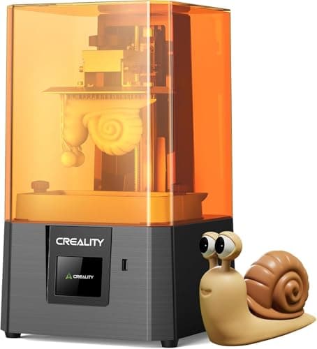 Creality Halot R6 Imprimante 3D en Résine, Écran LCD Monochrome 2K, Source de Lumière Améliorée avec Impression de Haute Précision, Imprimantes 3D en Résine à Flux de Travail Simple pour Débutants