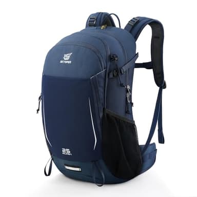SKYSPER Sac à Dos de Randonnée professionnel 25L, Sacs à Dos imperméable à L'eau Ventilé Dans le Dos Maille idéal pour lesen Plein Air Avec housse de pluie, Randonnée Voyage