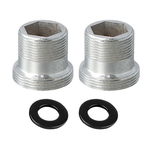 2 Pièces Adaptateur Robinet, Adaptateur Robinet Cuisine, Adaptateurs de Robinet M18 Vers M22, Connecteur de Robinet En Métal, Convient pour Le Filtre à Eau de L'aérateur de Cuisine