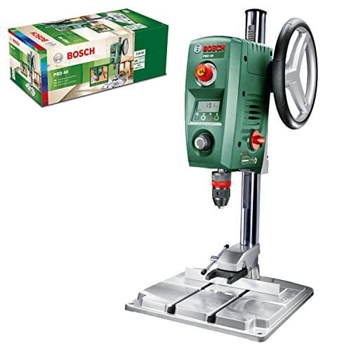 Bosch Perceuse à Colonne Bosch - PBD 40 (710W, livrée avec butée parallèle, pince à serrage rapide, emballage carton) Vert