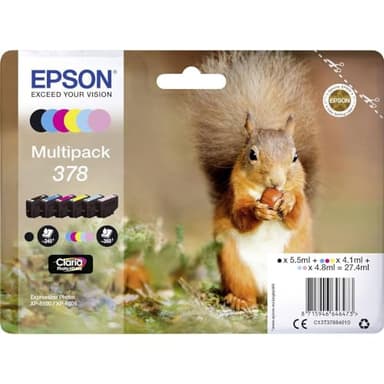 Epson Multipack 378, écureuil