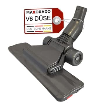 Maxorado Buse plate pour aspirateur Dyson V6 DC59 DC61 DC62 DC74 DC23T2 DC29 DC66 DC33c Brosse d'aspirateur plate pour parquet sols durs Tête de rechange