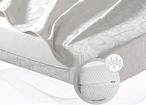 MICAMAMELLAMA Matelas Mousse Haute densité HR Camping Caravane Nid (120x180x10)
